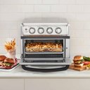 Ver imagem 6 de Forno Elétrico com Grill e Airfryer Ovenfryer 17l 127v Prata Cuisinart - Toa-70brout [remanufaturado