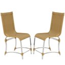 Ver imagem 1 de 2 Cadeiras de Jantar Haiti em Alumínio e Fibra Sintética