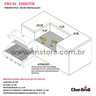 Churrasqueira Charbroil a Gás - Professional Pro S4 - 4 Queimadores - Embutir - 5