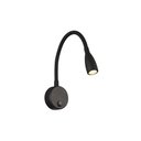 Ver imagem 1 de Arandela Astraled Megrez Led com Interruptor Bivolt Preto Ad-4055
