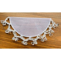 Cobre Jarra Transparente Diamante 20cm - 2