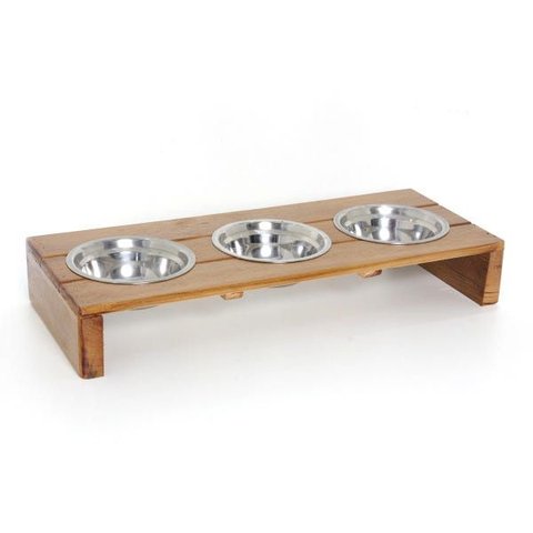 Comedouro Pet Hg - Modelo 1 - 3 Tigelas