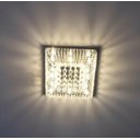Ver imagem 4 de Lustre de Cristal Verdadeiro 45x45 Cm Sala, Quarto - Transparente