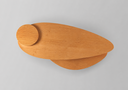 Ver imagem 2 de Mesa de Centro Pétala Orgânica Tampo em MDF 25mm Lamina Natural Cor Cinamomo