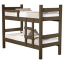 Ver imagem 1 de Beliche Solteiro Mdf 199x95 Cm Leticia Castanho Decmade