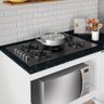 Balcão para Fogão Cooktop 5 Bocas Notável - Branco/Granito - 3