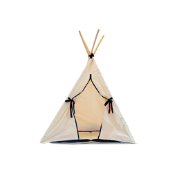 Cabana Infantil Tenda Barraca de Algodão Preto Nash - 1