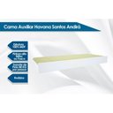 Ver imagem 2 de Treliche Office Teen (3 Camas+ Escrivaninha+Baú+Nicho+Prateleiras) Branco - Santos Andirá