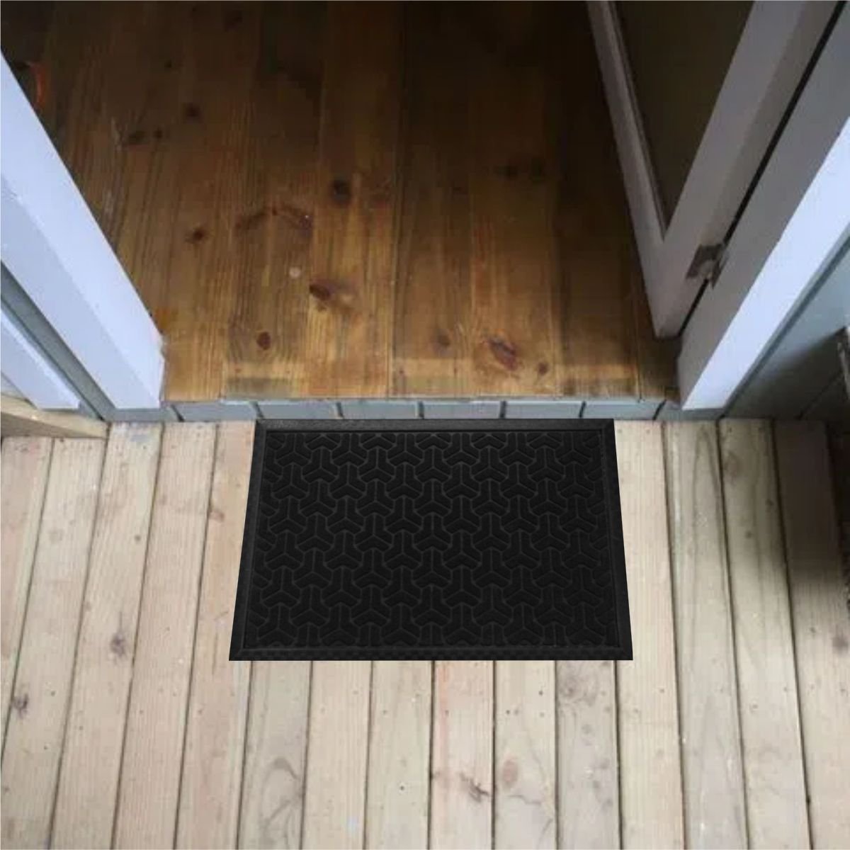 Tapete Entrada Waterkap 60x40 Seca Pé Absorve Água Porta Lar