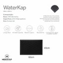 Ver imagem 5 de Tapete Entrada Waterkap 60x40 Seca Pé Absorve Água Porta Lar