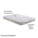 Ver imagem 4 de Colchão Casal Ecoflex Espuma D23 Ecoline 138x188x12 - Cinza