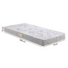 Colchão Solteiro Ecoflex Espuma D23 Ecoline 78x188x12 - Cinza - 2
