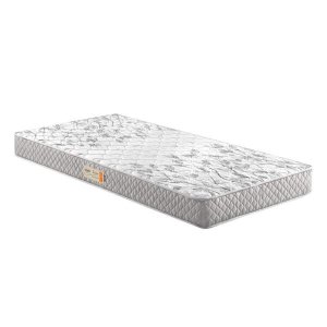 Colchão Solteiro Ecoflex Espuma D26 Ecoline 78x188x17 - Cinza