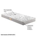 Ver imagem 7 de Colchão Solteiro Ecoflex Espuma D26 Ecoline 78x188x17 - Cinza