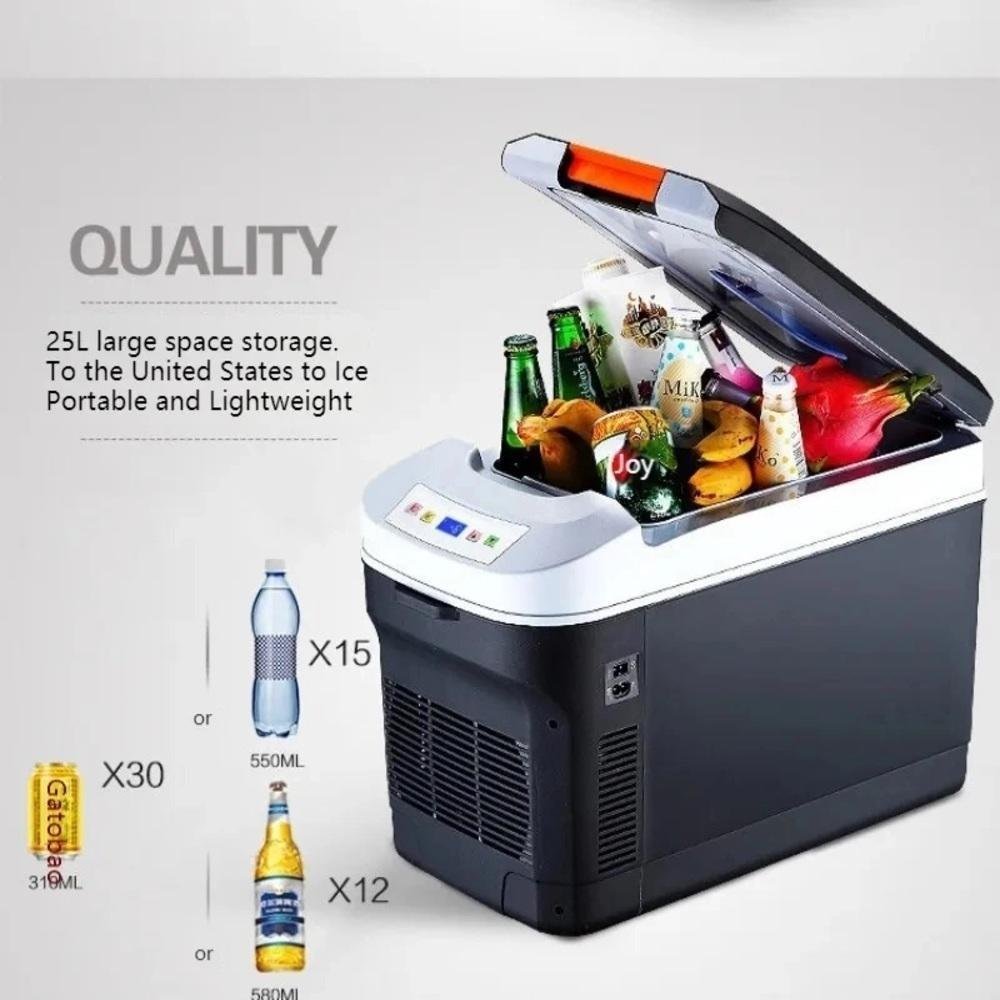 Cooler 2 em 1 Resfria e Aquece Refrigerador 25 Litros Multiuso Carro Casa Trivolt - 6