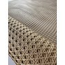Palhinha Indiana Sextavada Natural Tela Rattan Mel 1x0,80m - 1