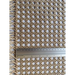 Palhinha Indiana Sextavada Natural Tela Rattan Mel 1x0,80m - 2