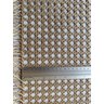 Palhinha Indiana Sextavada Natural Tela Rattan Mel 1x0,80m - 2