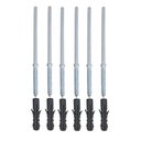 Ver imagem 5 de Kit 3 Prateleiras U 100 X 15cm Vermelha Suporte Invisível