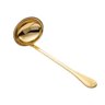 Concha Wolff de Aço Inox para Sopa Pvd Dourado Geneve - 1