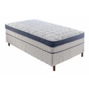 Ver imagem 1 de Cama Box Conjugado Solteiro: Colchão Molas Extrapedic Sublime Life Pillow White (88x188x48) Paropas