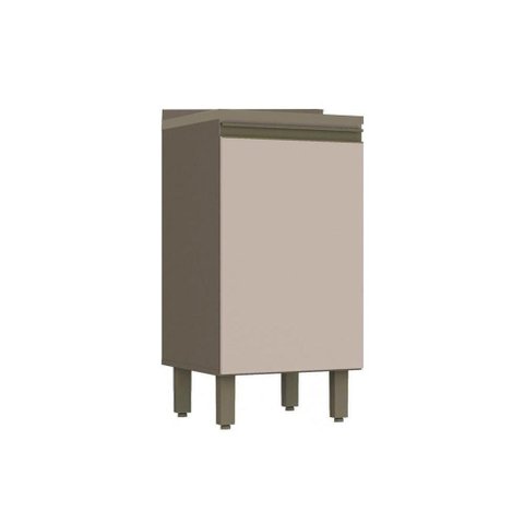 Módulo Cozinha Henn Connect Balcão 1 Porta c/Tampo Duna/Cristal