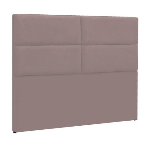 Cabeceira Queen Berlim P04 160 Cm Suede Rosê