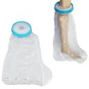 Ver imagem 5 de Capa Protetora Gesso Curativos Banho Kit Luva Bota Pos Cirurgico Protetor de Feridas Impermeavel Cic