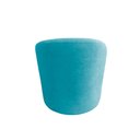 Ver imagem 5 de Kit 2 Poltronas Decorativa Yara Orgânica Veludo Azul Turquesa