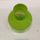 Ver imagem 3 de Vaso Decorativo Enfeite Casa Garrafa Home&Co Vidro 14x13x13cm Verde
