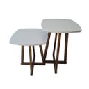 Ver imagem 3 de Conjunto Mesa Lateral Canada - Branco