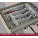 Ver mais imagens de Cozinha Completa Modulada 100% MDF 6 Peças Connect 13 Duna Cristal Henn