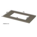 Ver imagem 7 de Cozinha Completa Modulada 100% MDF 6 Peças Connect 13 Duna Cristal Henn
