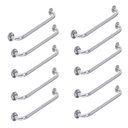 Ver imagem 1 de Barra Alça De Apoio Inox 50Cm Kit 10 Und Banheiro Corrimao S