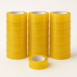 Kit Fita Adesiva Larga Durex 1-20 Unidades Transparente 250m Embalagem Fechamento Caixa Resistente T - 1