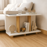 Mesa Lateral Apoio Sofá Mesinha de Canto Minimalista - 1