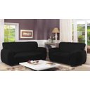 Ver imagem 2 de Capa de Sofá MARIA AGARRADINHA 2 e 3 lugares Preta