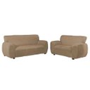 Ver imagem 1 de Capa de Sofá MARIA AGARRADINHA 2 e 3 lugares Bege