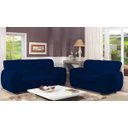 Ver imagem 2 de Capa de Sofá MARIA AGARRADINHA 2 e 3 lugares Azul Marinho