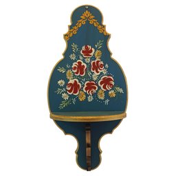 Porta Imagem Oratório Parede Porta Santo Peanha Madeira Mdf para Imagens de até 20cm - 1