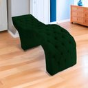 Ver imagem 2 de Maca Estética Estofada Capitonê Salão Design de Sobrancelhas - Verde Musgo