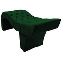 Ver imagem 5 de Maca Estética Estofada Capitonê Salão Design de Sobrancelhas - Verde Musgo