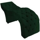 Ver imagem 1 de Maca Estética Estofada Capitonê Salão Design de Sobrancelhas - Verde Musgo