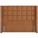 Ver imagem 4 de Cabeceira Cama Box Queen 160 cm P05 Paris Couríssimo Whisky - Lyam Decor