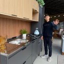 Ver mais imagens de Cozinha Completa Modulada com Balcão, Aéreo, Paneleiro e Espaço Forno e Cooktop Cinza Yescasa
