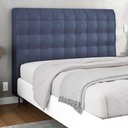 Ver imagem 7 de Cabeceira Cama Box Casal King Size Ciara 195cm Botonê com Frame Linho Azul