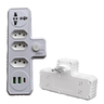 Adaptador 10a 4 Tomadas 2 Usb/c Max 2500w Bm-8704a Branco - 2