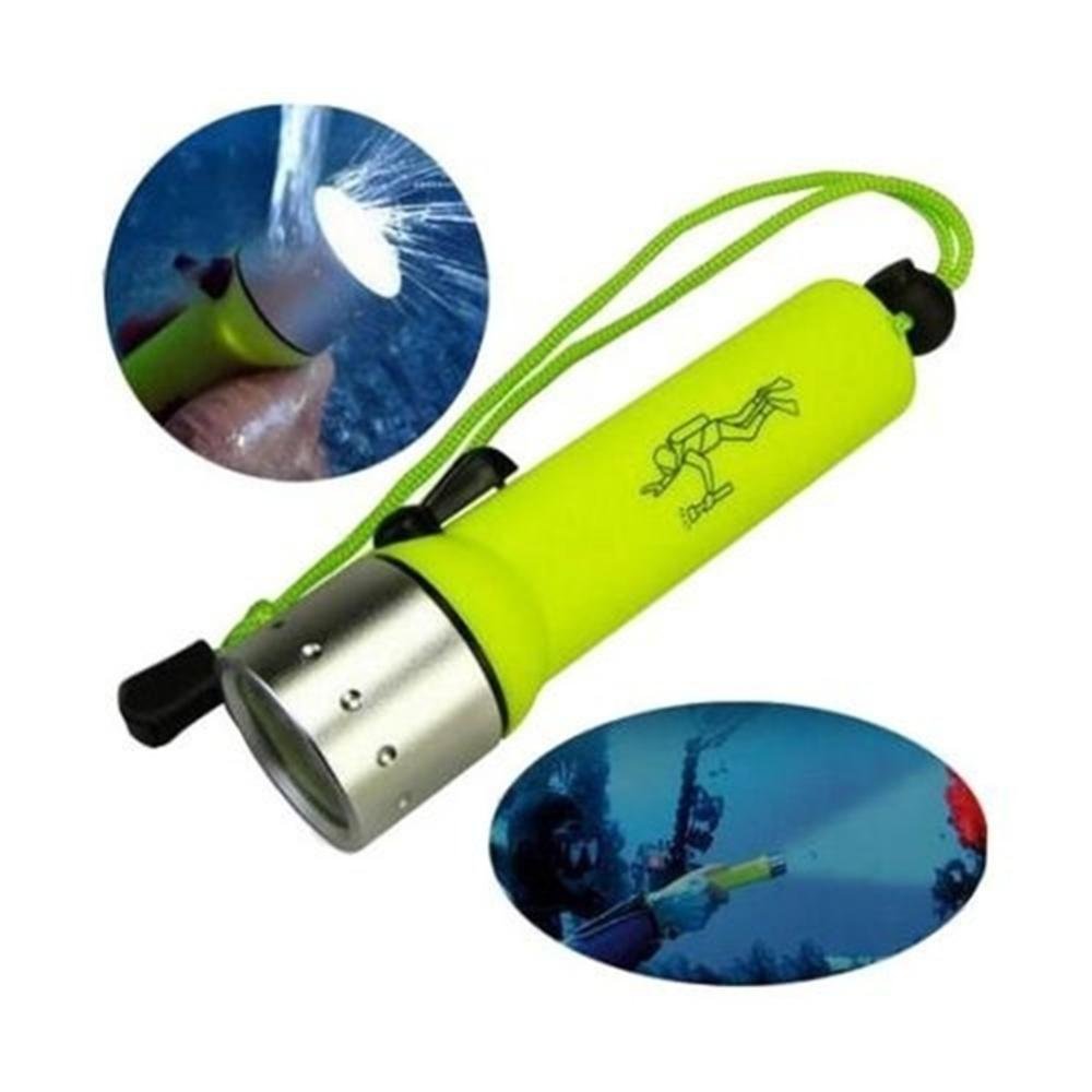 LANTERNA DE MERGULHO 180 LUMENS COM ZOOM PROFISSIONAL LED CREE EM ...
