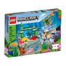 Brinquedo Lego 255 pcs Minecraft A Batalha do Guardiao 21180 - 1