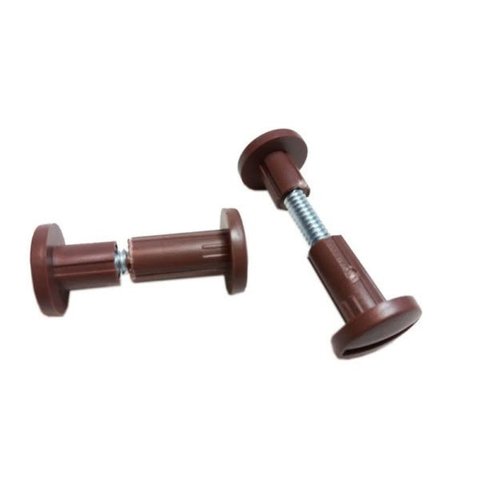 Parafuso de União Haste 17 mm Marrom 100 unidades Star Plast